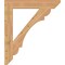 Ekena Millwork Olympic Slat Smooth Bracket, Western Red Cedar, 5 1/2"W x 38"D x 44"H BKT06X38X44OLY06SWR - alternate 2